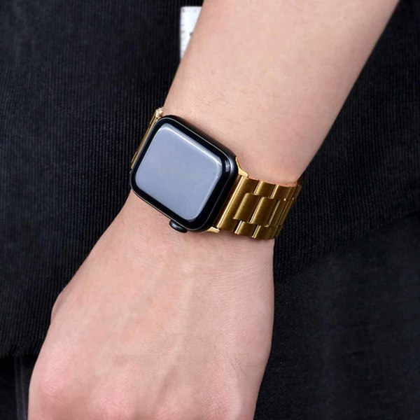 Apple Watch 38/40/41 Link Armbånd Metal Gold guld