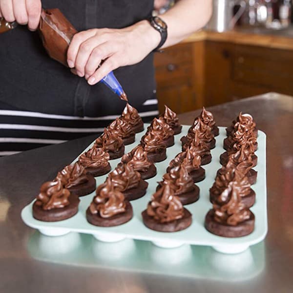 Muffinsform i Silikon, 24st Cupcakes eller Bakverk