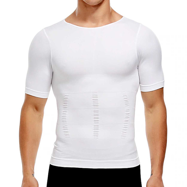Trin til bedre Posture Posture T-Shirt L White hvid