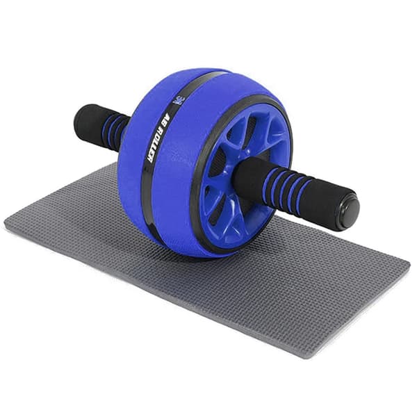 Treningshjul for magetrening med matte
