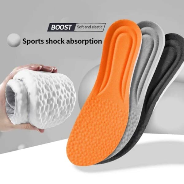 Skoinnlegg Insole 4d Cloud Boost - myk og støttende 41-42 EUR hvit