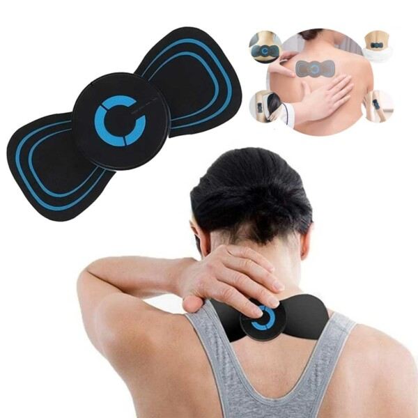 Elektrisk Nack Massage Shoulder Massage EMS - Cervical Massage sort