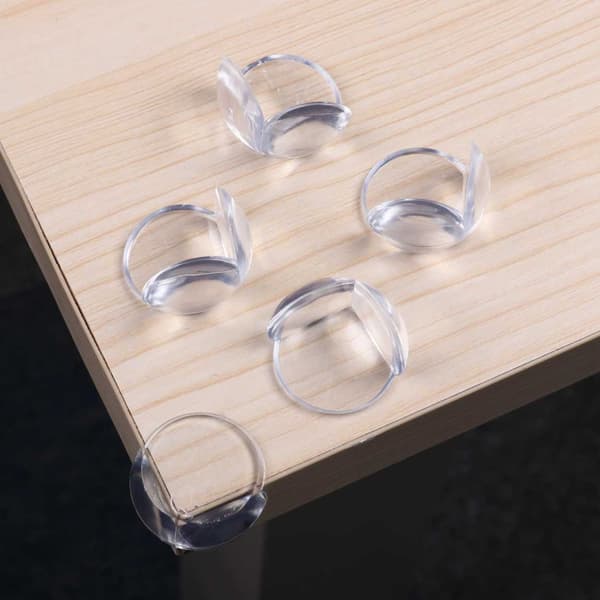 4-Pack Premium Hörnskydd och Kantskydd för Barn transparent