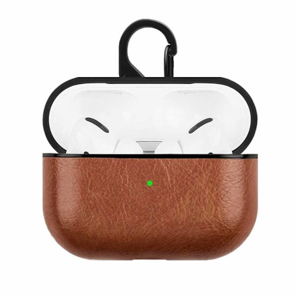 Apple AirPods 3 Bag sag Beskyttende sag Læderbrun brun