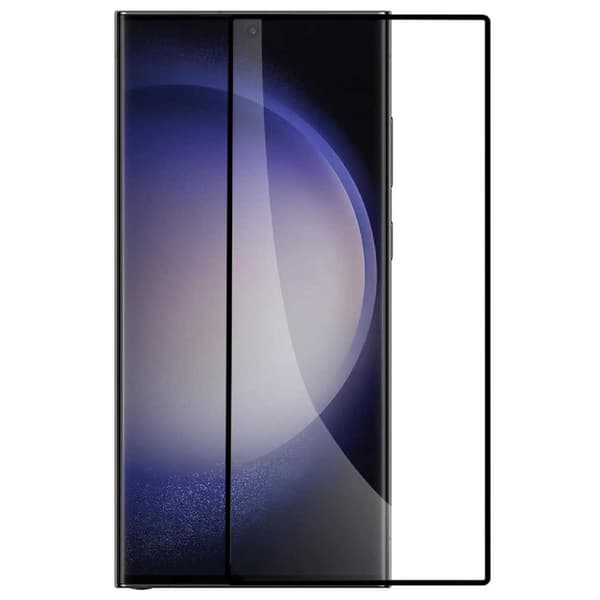 Samsung Galaxy S24 Ultra Skærmbeskytter Hærdet Glas 9H 3D sort