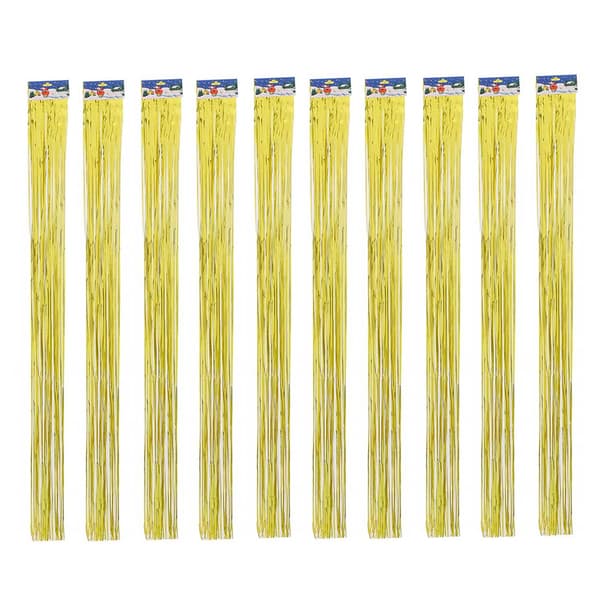 Balloon Tail Gold Glitter Metallic 10-Pack GlitterDrAsperi guld