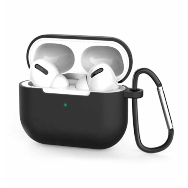 AirPods 3 Fodral Stötsäkert Skyddsfodral Silikon Svart svart