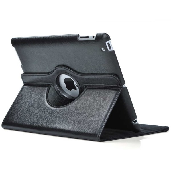 iPad Air 4/5 10,9" 360° Smart Skal Fodral Case PU-Läder Svart svart