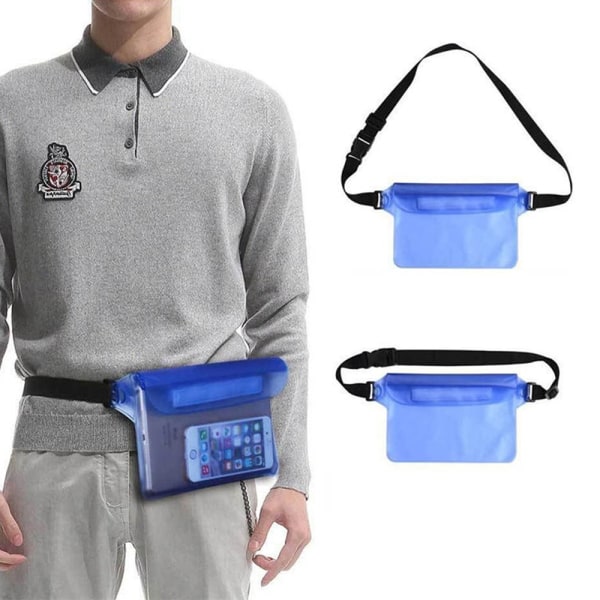 Vandtæt taske til mobiltelefon Universal Mobile Bag sort