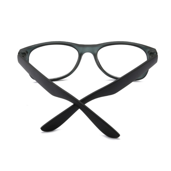 Svarta Wayfarer Läsglasögon Styrka  3.0 Glasögon svart