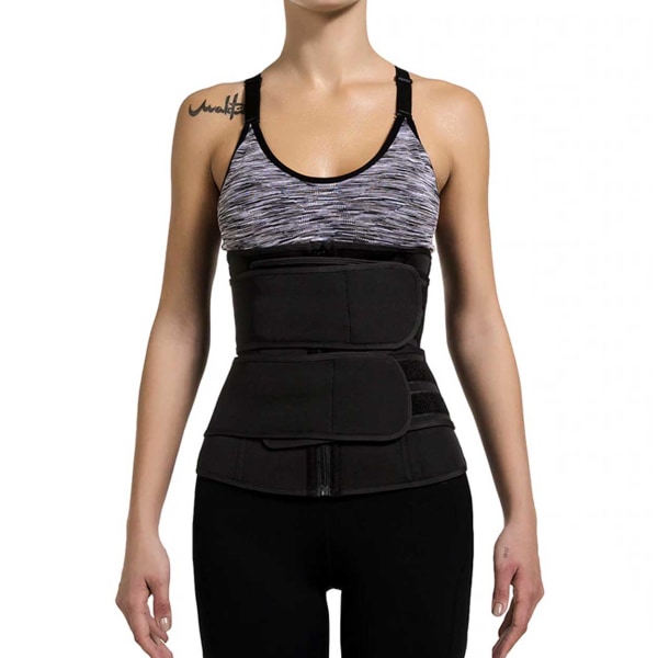 Midje Shaper Trening Cort - AB -Shaper Midjebelte med badstueffekt - M M