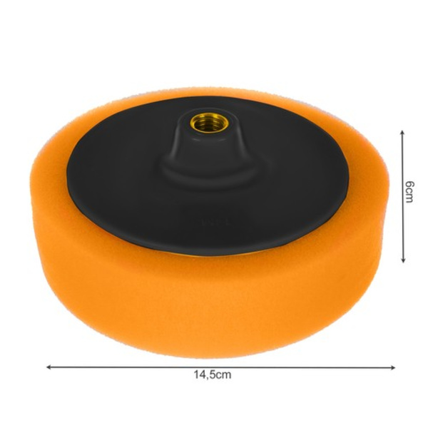 3 poleringssvampe til bil med M14 Adapter