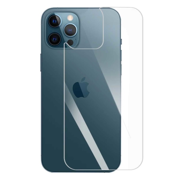 iPhone 14 Pro -suojaelokuva takaosaan läpinäkyvä