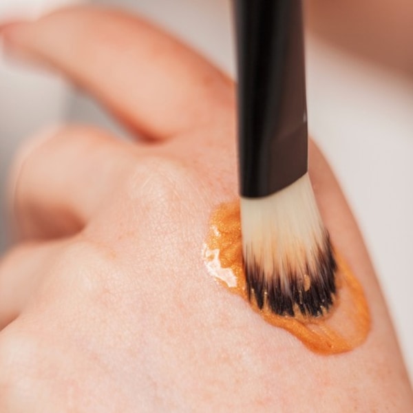 20-pak makeup børster sort