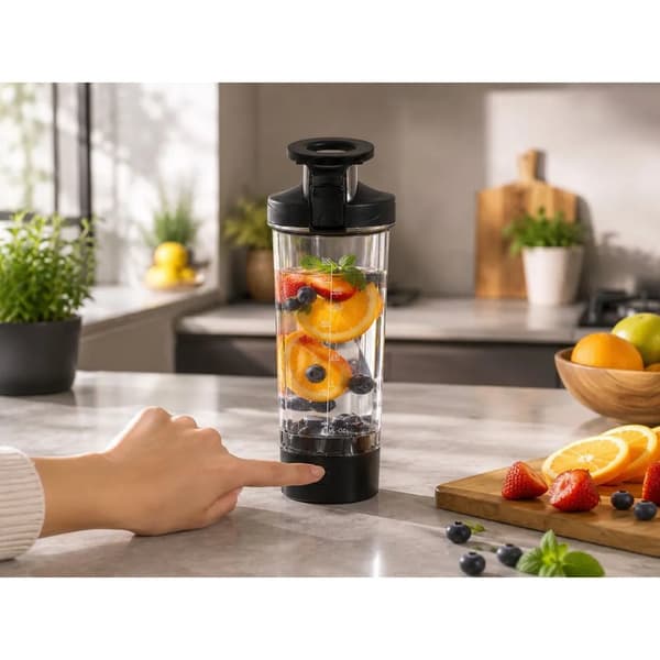 Elektrisk shaker 700 ml USB med mobilt stativ