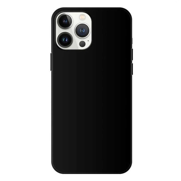 iPhone 14 Pro Tunt Mobilskal 1mm TPU Svart svart