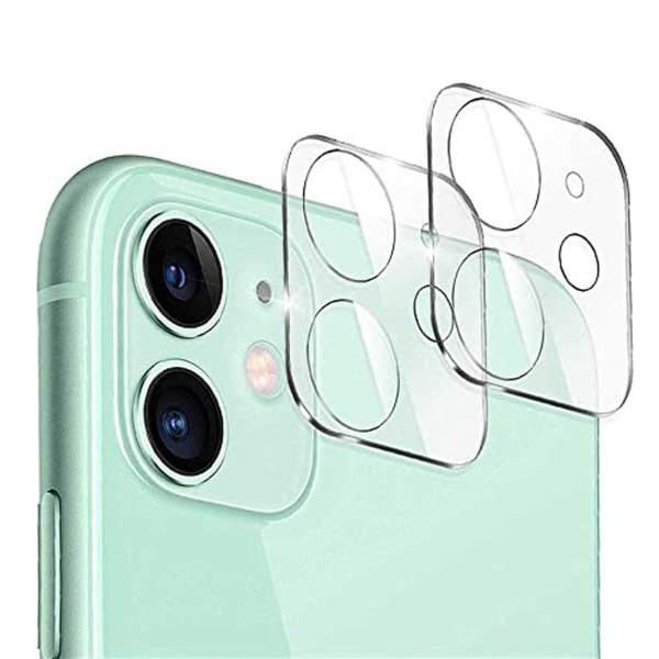 2-Pack iPhone 12 Mini Cameral Inserts Line Protection läpinäkyvä