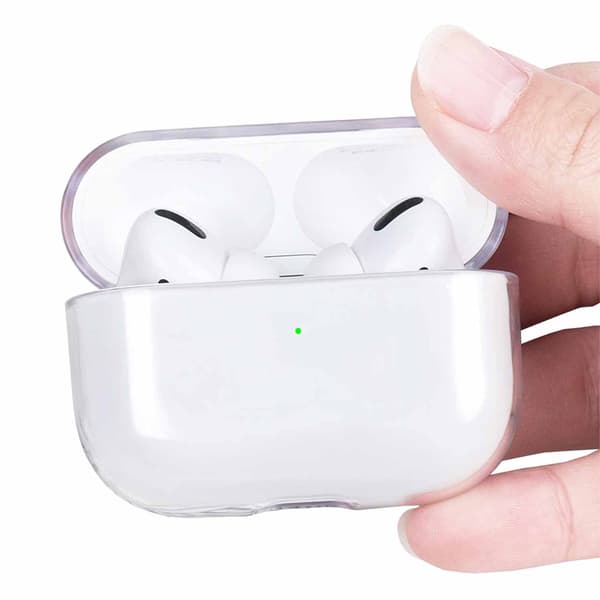 Gennemsigtig Apple AirPods Pro Case Shock -Target Protective Case gennemsigtig