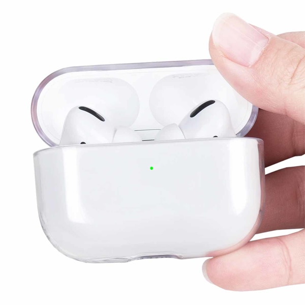Läpinäkyvä Apple Airpods Pro Case Shock -Obret -suojakotelo läpinäkyvä