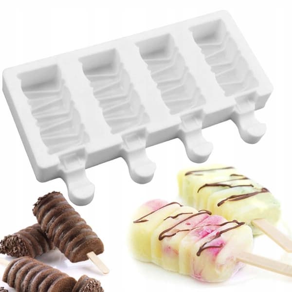 Silikonform Glass & Cakepops – Spiralform | För Frys & Ugn