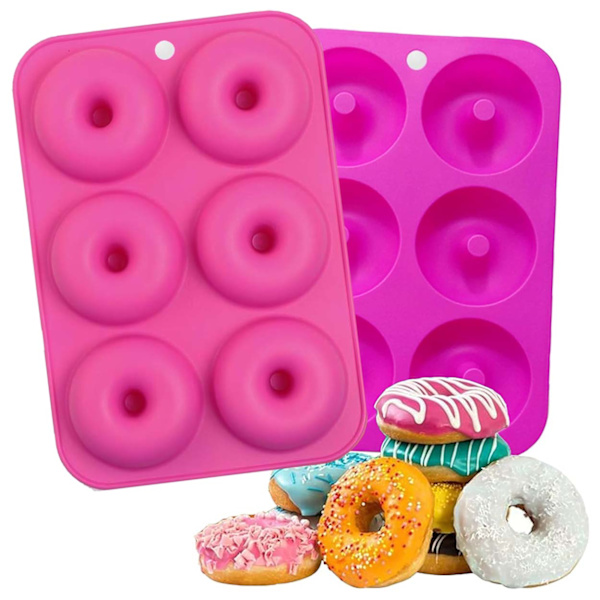 Silikon Bakeform for Donuts og Bagels