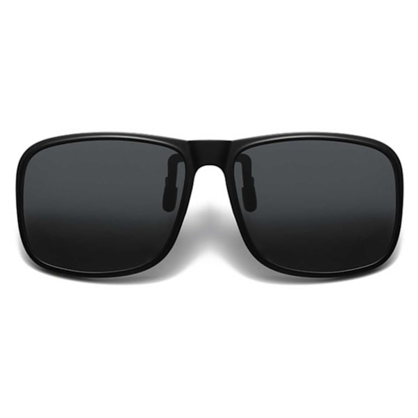 Flip Up Solbriller Clip-On Black svart