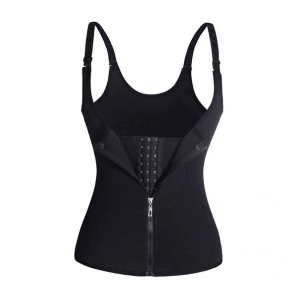 Vyötärön kouluttaja vyötärökouluttaja Shapewear Top kapea vyötärö 3xl musta XXXL