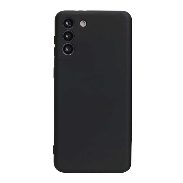 Tynn svart galakse S22 Shell Mobile Shell med linsedeksel svart