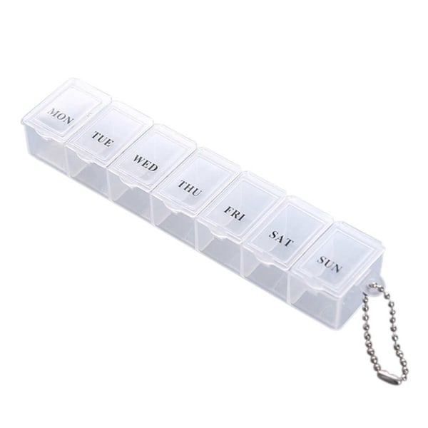 Doseringsask Doserare Pillerask - Dosett Veckoask transparent