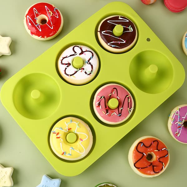 Silikon Bakeform for Donuts og Bagels