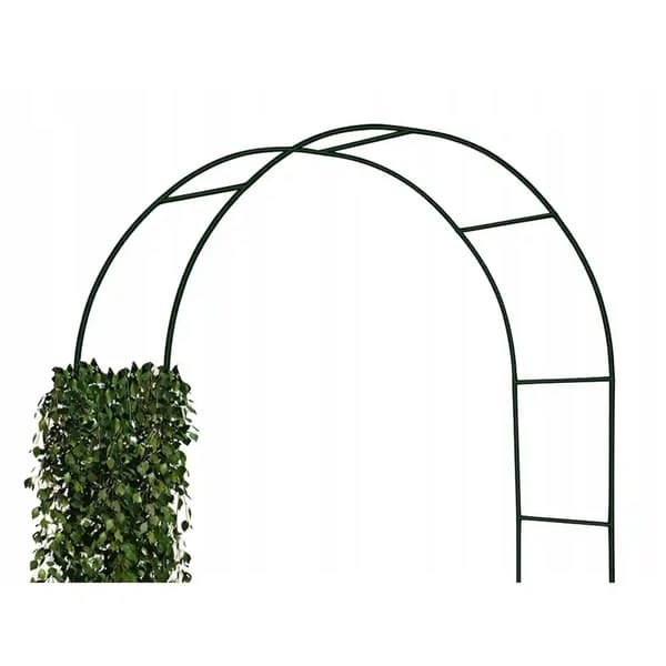 Havelbue i metal til klatreplanter – pergola til roser & vedbend 235 cm