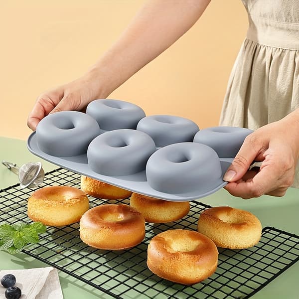 Silikon Bakeform for Donuts og Bagels