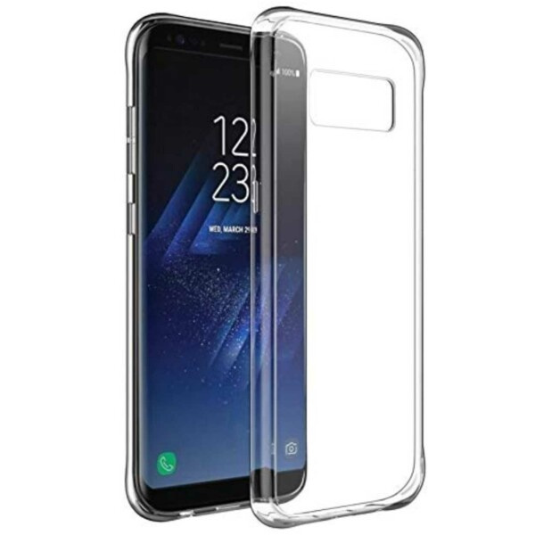 Samsung Galaxy S8 Plus -kuoren silikon läpinäkyvä