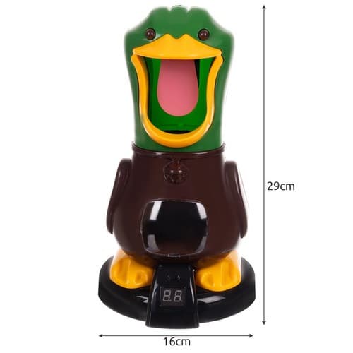 Prickskyttespel för Barn - Hungry Duck Sällskapsspel med 2 Gevär