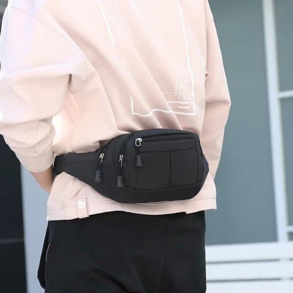 Midjeveske Cross Body Bag Sort svart