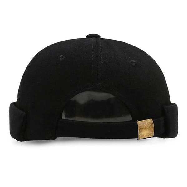 Miki Hat Caps Roled Screen Hat Beanie Docker Sotarm Hot - Black svart