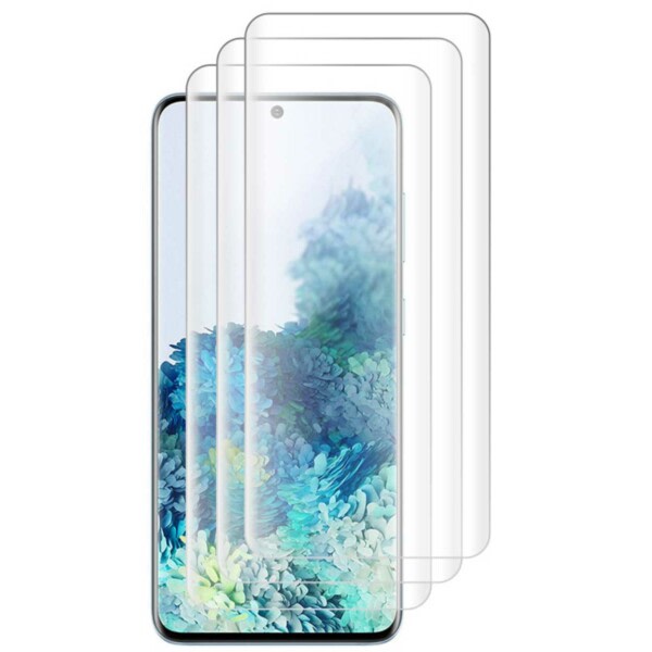 3-Pack Galaxy S23 Plus Skärmskydd Displayfilm Heltäckande transparent