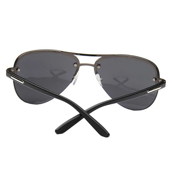 Moderne sorte pilotbriller Aviator solbriller sort