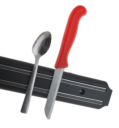 Magnetlist for kniver 32,5 cm svart