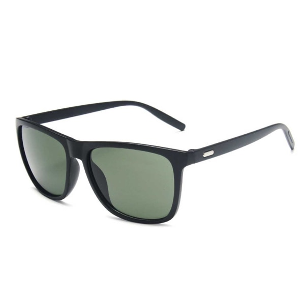 Köp Moderna Mattsvarta Solglasögon Grönt Glas svart | Fyndiq