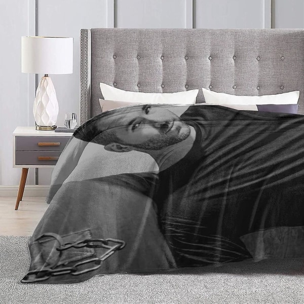 Ryan Reynolds Fleecefilt Sängfilt Lätt Super Mjuk Mysig Lyx Sängfilt Microfiber -s433 50x40in 125x100cm