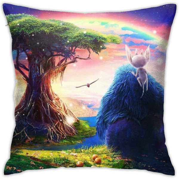 Ori And The Blind Forest2 Kuddar Kuddfodral Cover för soffa sovrum 18 " x18"
