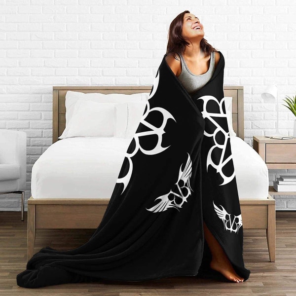 Black Veil Brides Vinter Ul-tra Mjuk mikrofleecefilt Mode Lätt filt för soffa och säng 80x60in 200x150cm