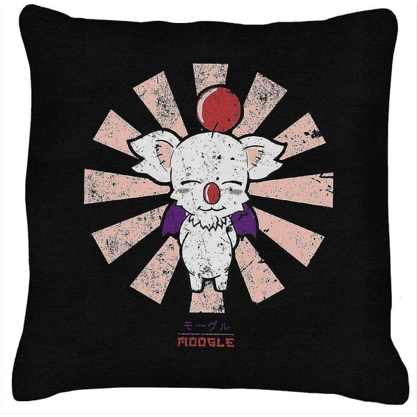 Moogle Retro japansk Final Fantasy Designkudde 18"x18"