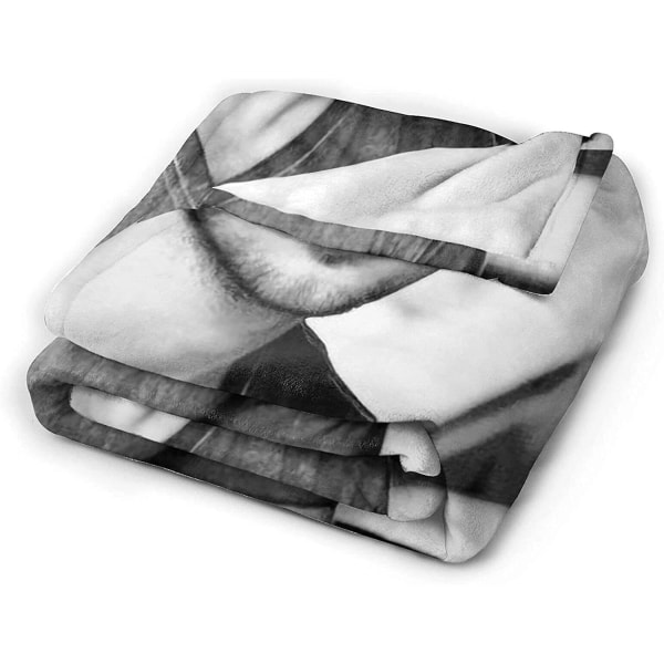Taylor Lautner filt Jacob Black Ultramjuk flanellfilt 3d- print Fluffig plyschfilt Sängkläder Inredning Sängfilt För Vardagsrum Sovrum Sovsal D 60x50in 150x125cm
