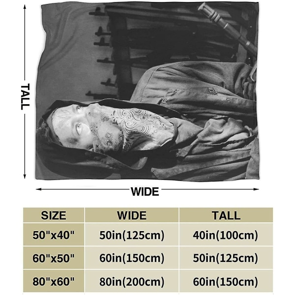 Melissa Mcbride filt Carol Peletier Ultramjuk flanellfilt 3d- print Fluffig plyschfilt Sängkläder Inredning Sängfilt för vardagsrum Sovrum Gör 60x50in 150x125cm