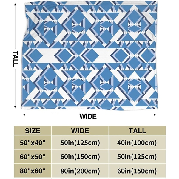 Moderna geometriska slängfiltar, hela säsongen Lättvikts Mjuk Varm Micro Fleecefilt För Vardagsrum-o544 60x50in 150x125cm