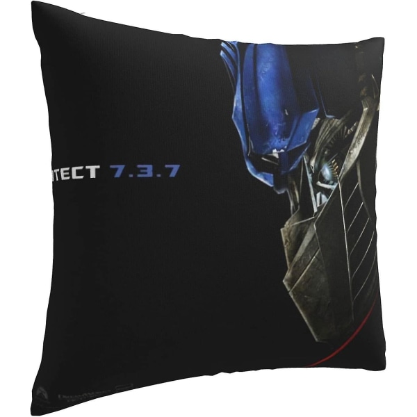 Mjukt och hållbart Transformers Cover Dekorativt fyrkantigt cover Soffa Bil Örngott För Utomhus Hem Sängdekor 45cm X 45cm, set med 1