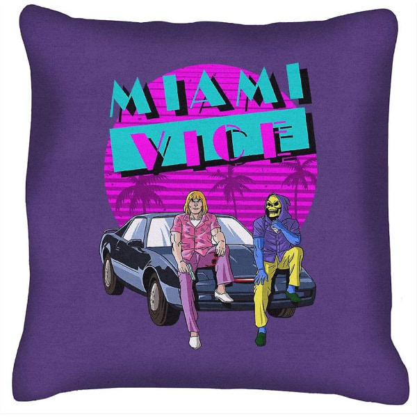 Skeletor Miami Vice Cushion 18"x18"