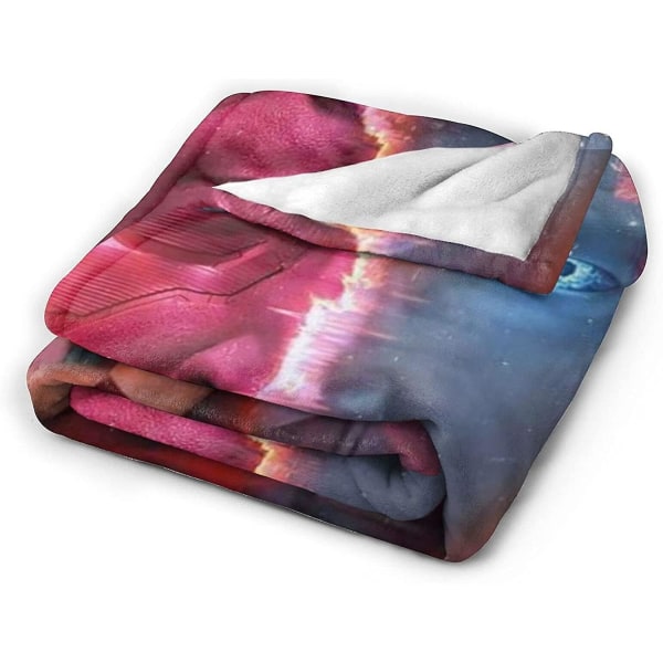 Paul Bettany Filt Ultramjuk flanellfilt 3d- print Fluffig plyschfilt Sängdekoration Sängfilt för vardagsrummets sovsal (3 storlekar) 60x50in 150x125cm